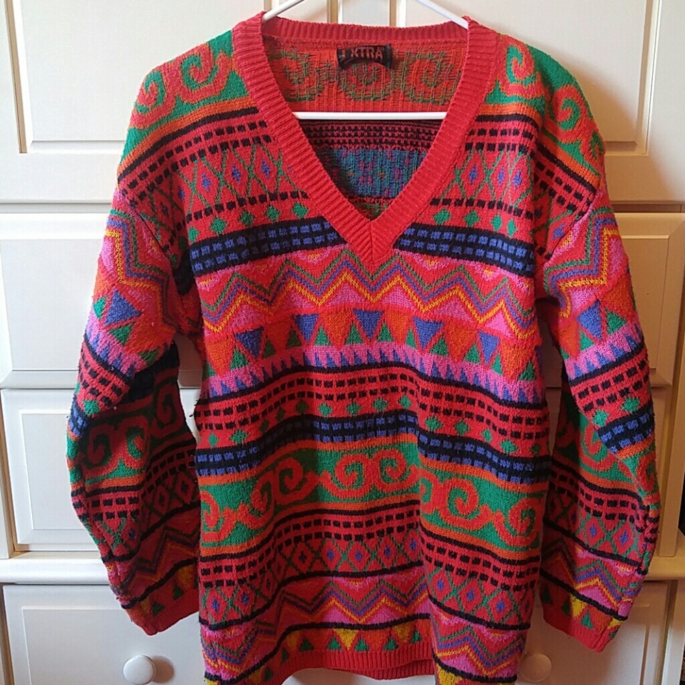 Colorful sweater